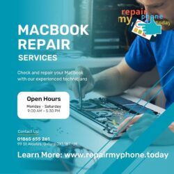 Affordable MacBook Pro Repair Services in oxford at repair my phone today