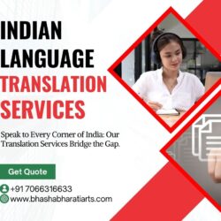 Indian language translation services