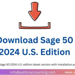 Download Sage 50 2024 U.S. Edition