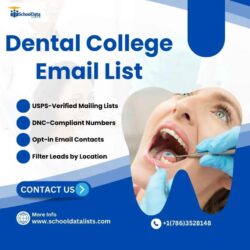 Dental College Email List