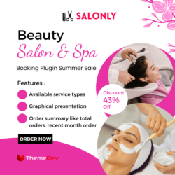 Salonly A hair salon Booking WordPress Plugin