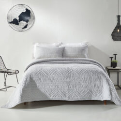CAPITOL QUILTED BEDDING SET (3 PIECE SET)p