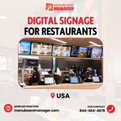 Digital Signage For Restaurants