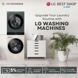 Make laundry day a breeze with LGbyunilet's advanced washing machines. Enjoy superior cleaning performance and convenience like never before! #LGWashingmachine #LaundryDay #LGindia  #washingmachine #LGbyUnilet Get