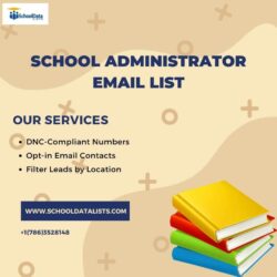 School Administrator Email List