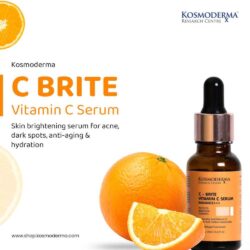 C Brite Vitamin C Serum for Skin Brightening for Oily Skin & Open Poress