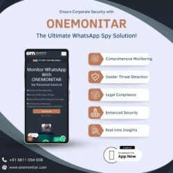 Ensure Corporate Security with ONEMONITAR The Ultimate WhatsApp Spy Solution