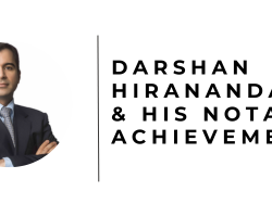 Darshan Hiranandani & His Notable Achievements