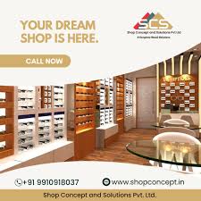 Decorate Your Optical Shop with Shop Concept and Solution