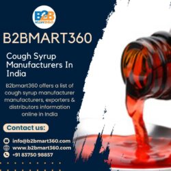 Cough Syrup Manufacturers In India