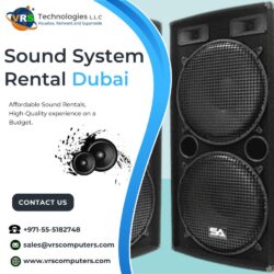 Sound System Rental Dubai