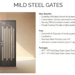 HDB Gates - Mild Steel Gates