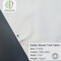 Buy Best Quality Cotton Twill Fabric by the Yard- Customprintingfabric