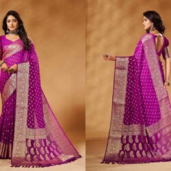 Discover the Beauty of Wine Georgette Sarees - The Cutting Story