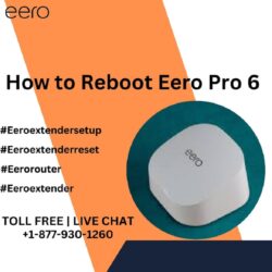 how to reboot eero pro6
