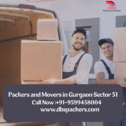 Packers and Movers in Gurgaon Sector 51