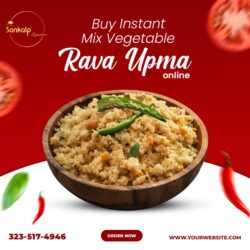 Instant Mix Vegetable Rava Upma online.