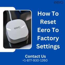 How to reset Eero to factory settings