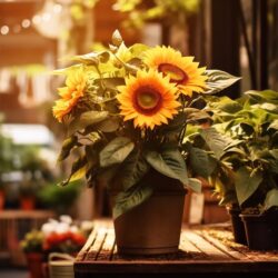 beautiful-sunflowers-vase-indoors_23-2150832415
