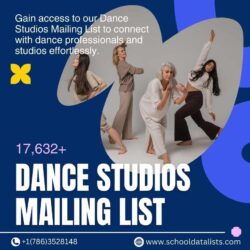 Dance Studios Mailing List