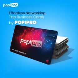Effortless Networking Tap Business Cards by Popipro