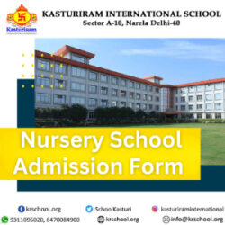 nursery school admission form