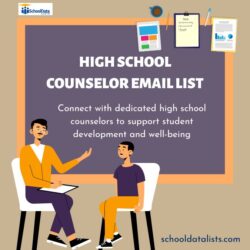 High School Counselor Email List