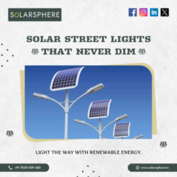 Solar store- street lights