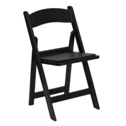 Black-padded-Folding-Chair