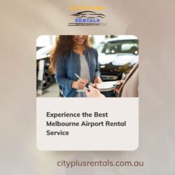 Experience the Best Melbourne Airport Rental Service