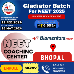 Biomentors Bhopal Gladiator Batch