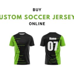 Buy custom soccer jerseys online from LEXA Sport