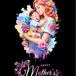 happy-mothers-day-mom-holding-baby-in-arms-colorful-free-mothers-group-greeting-ecard-swo