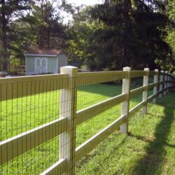 ranch rail fence