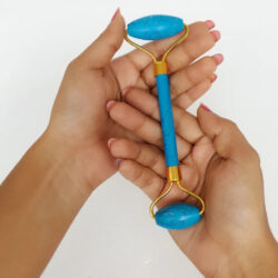 Turquoise Crystal Face Massager For Skincare