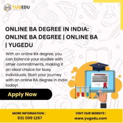 online B.A degree in india