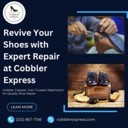 Revive Your Shoes with Expert Repair at Cobbler Express