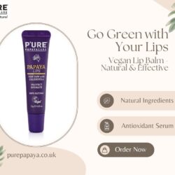 Go Green with Your Lips Vegan Lip Balm - Natural & Effective