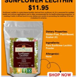 Sunflower Lecithin Cape Crystal Brands