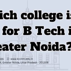 Which college is best for B Tech in Greater Noida